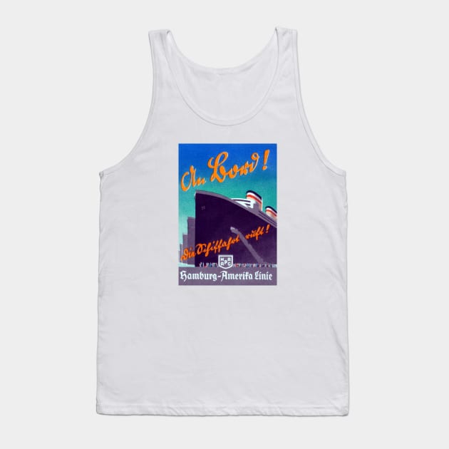 1935 All Aboard! Tank Top by historicimage